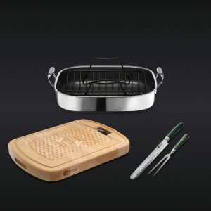 Hexclad Hybrid Carving and Roasting Set